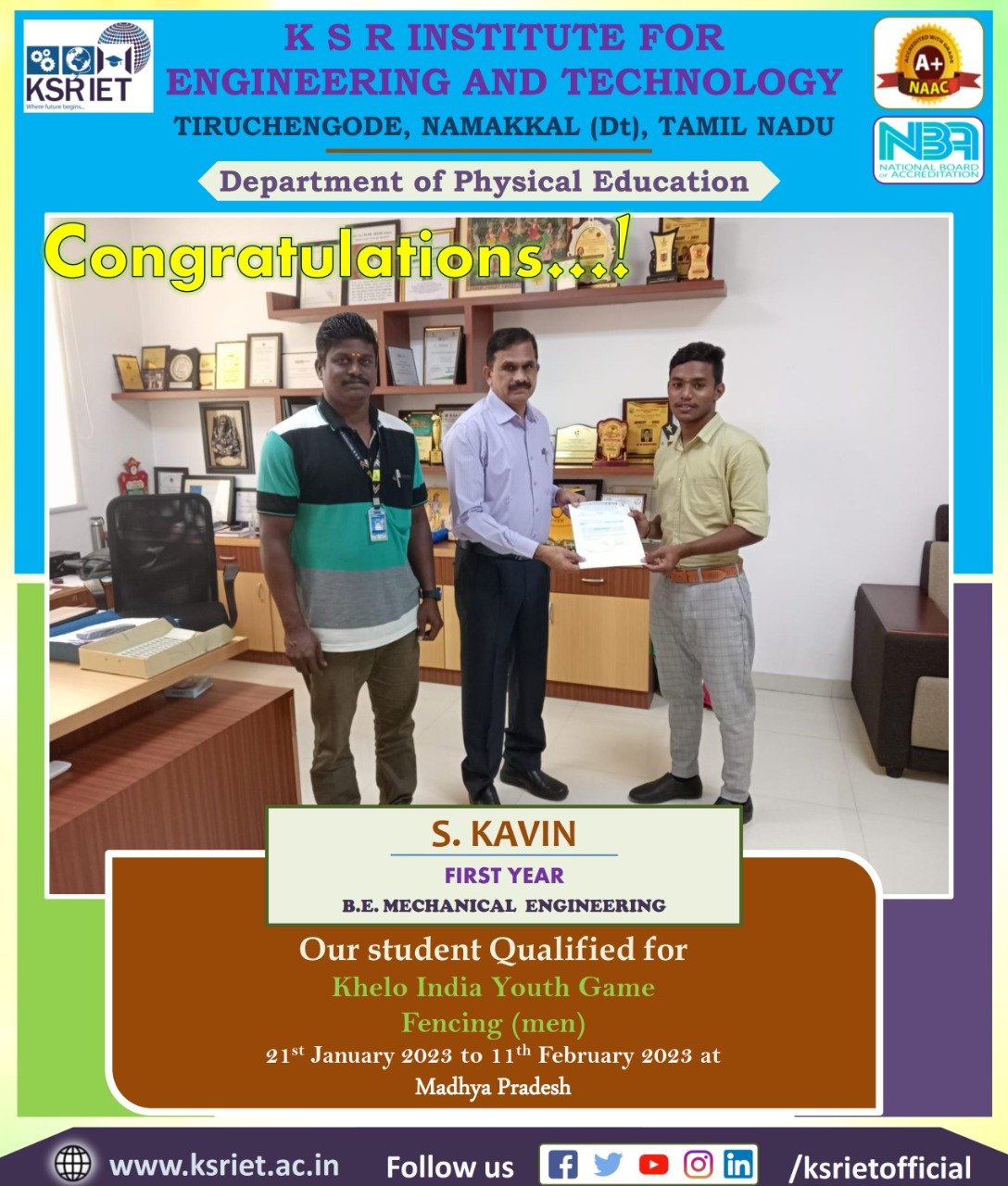 KSRIET | Ksr Institute for Engineering and Technology